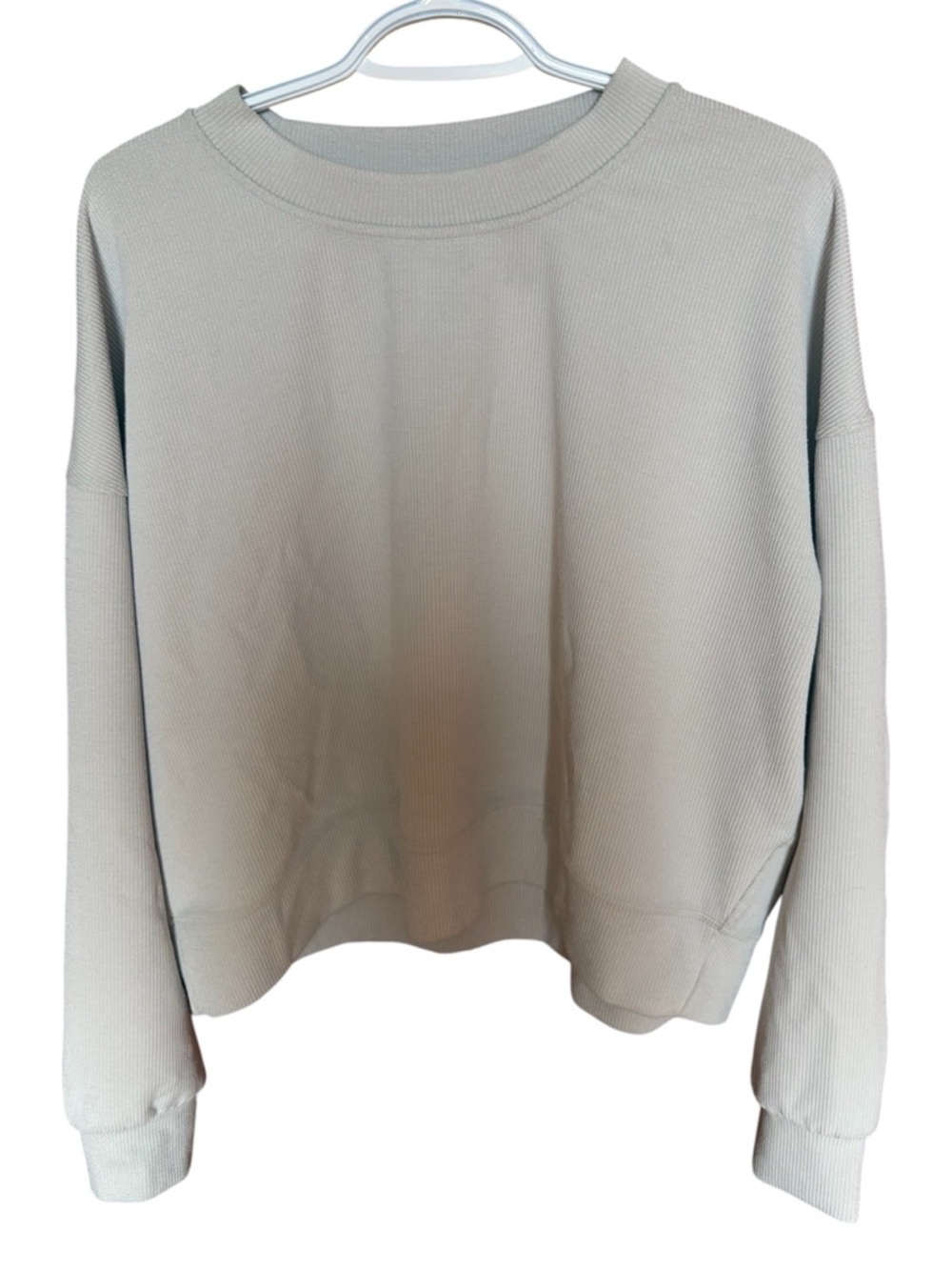 lululemon athletica Light Gray Active Top